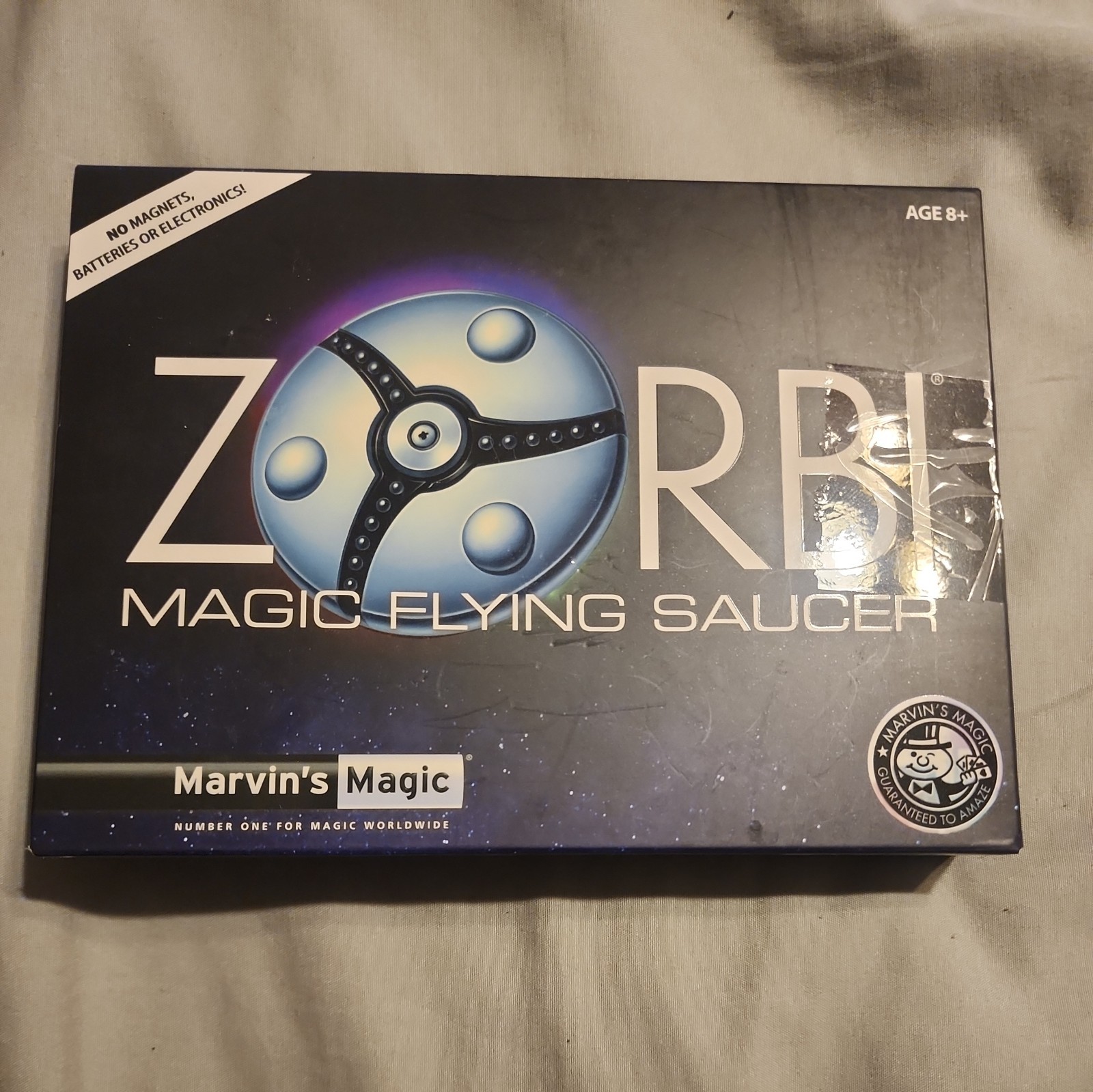 ZORBI Flying Saucer Magic NYC FAO Edition New Never Used Great Gift!