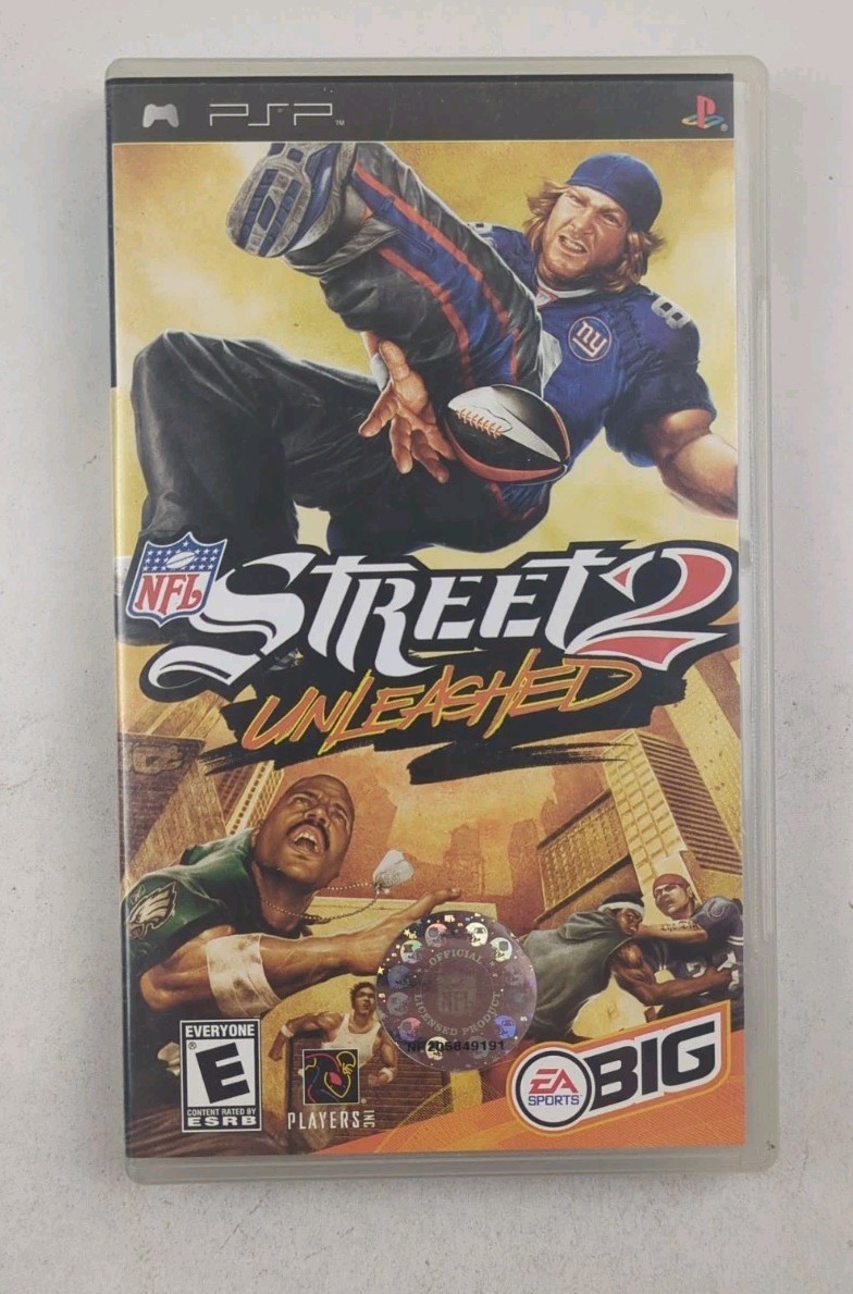 NFL Street 2: Unleashed PSP Case & Manual ONLY No Game Original Authentic Sports