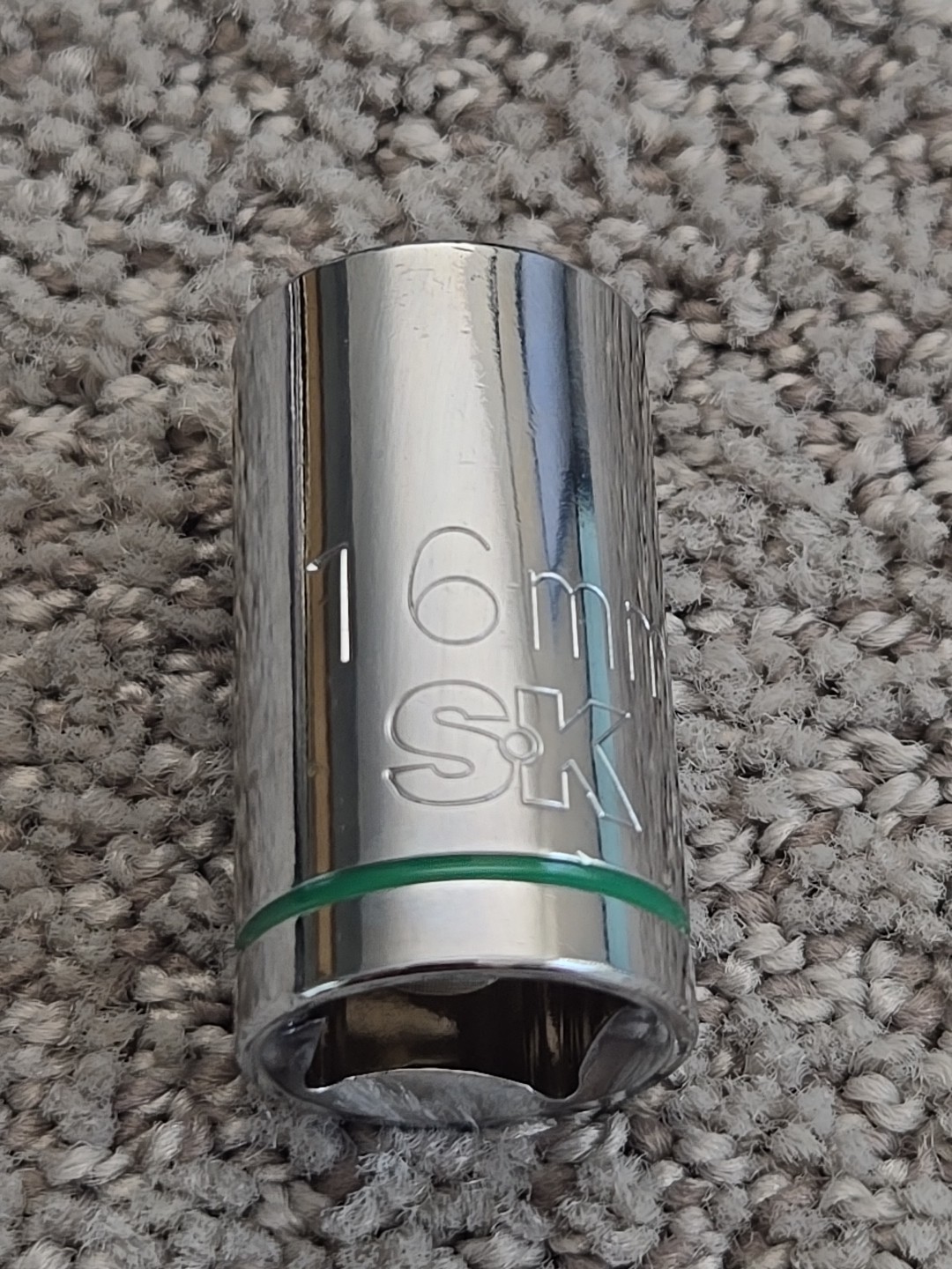 S-K 16mm 6pt Shallow Socket 1/2" Drive SK 507