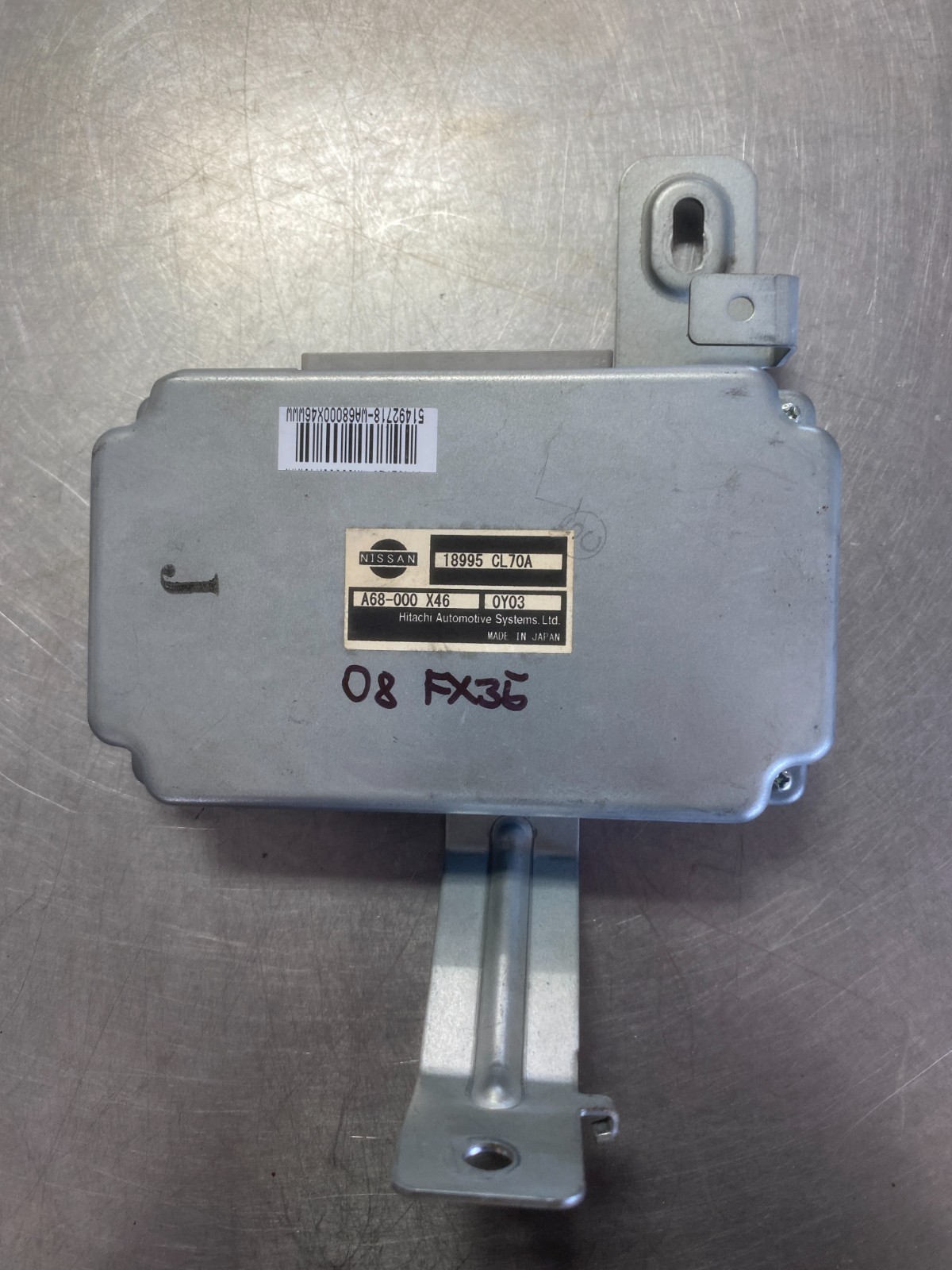 2007 2008 Infiniti FX35 Cruise Control Module OEM 18995-CL70A