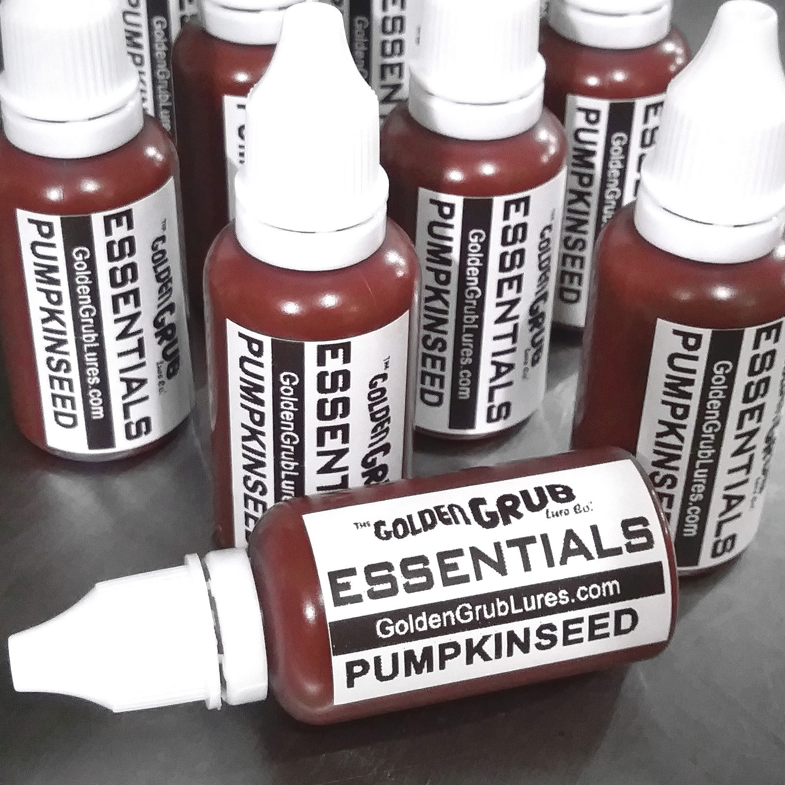 NEW 1 OZ. PUMPKINSEED Essentials Soft Plastic Color Fishing Bait plastisol