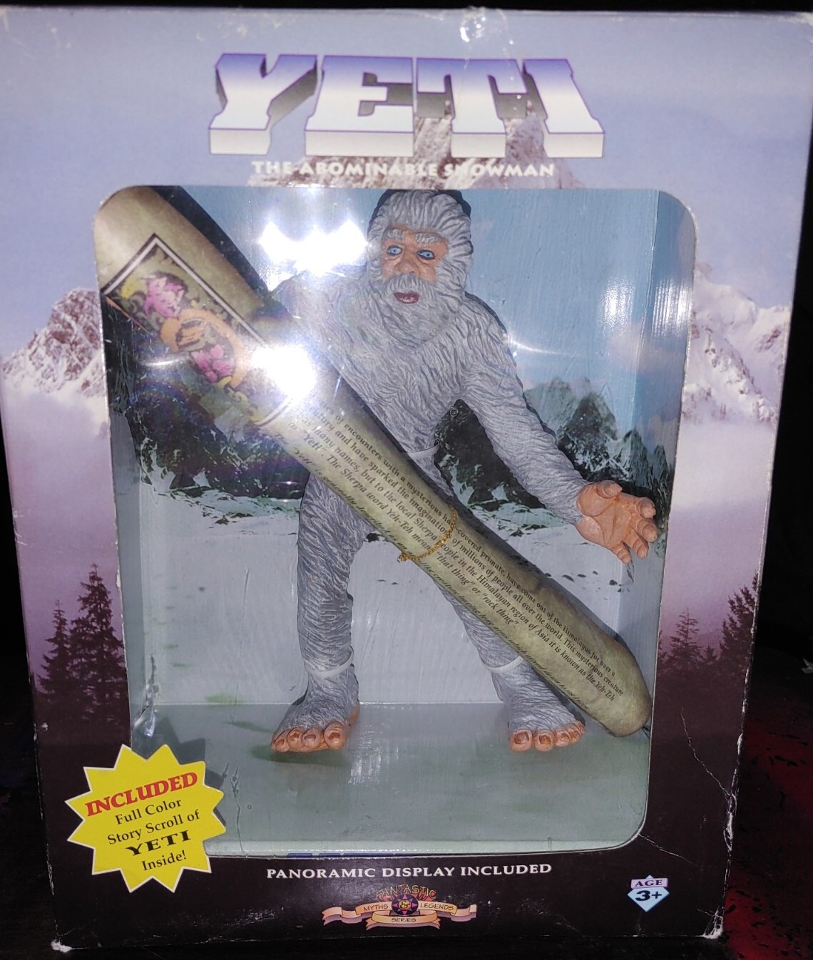 Vtg 1996 Shadowbox Collectibles - Yeti Abominable Snowman Figure