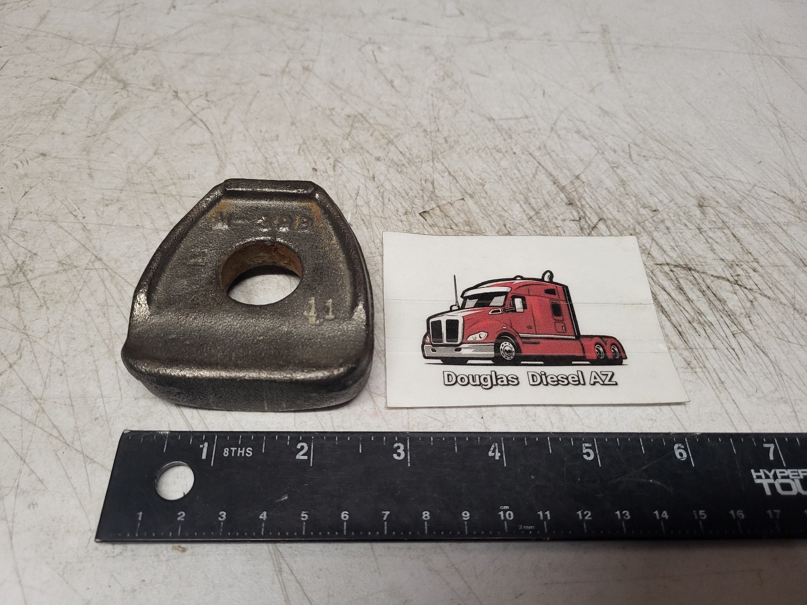 Wheel Rim Clamp BWP M-30-B Ref.# 5838 M30B Euclid E-5838 E5838 13-5020 09-007295