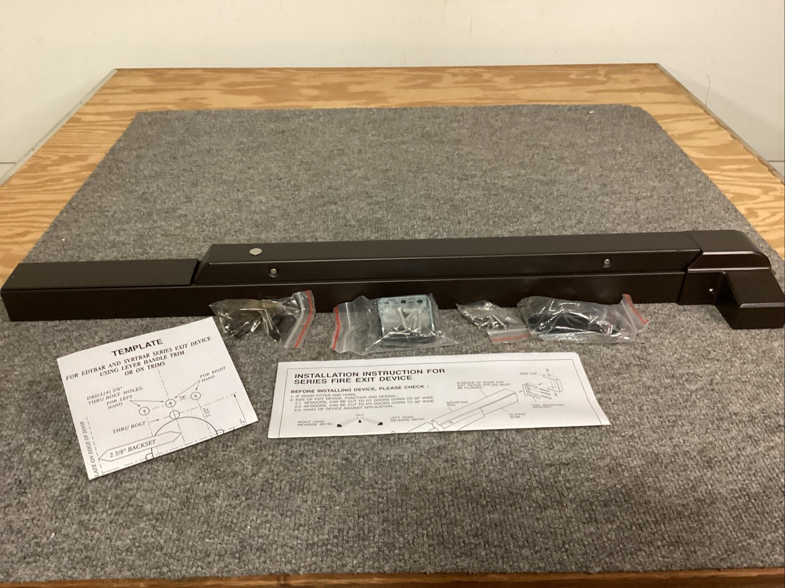 PAMEX EF4000/E03-DB RIM EXIT DEVICE