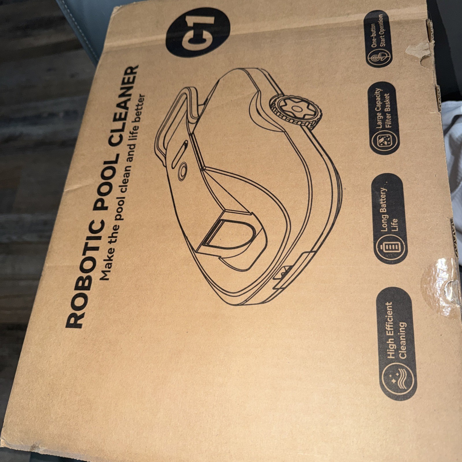 Robotic Pool Cleaner C1 Item New