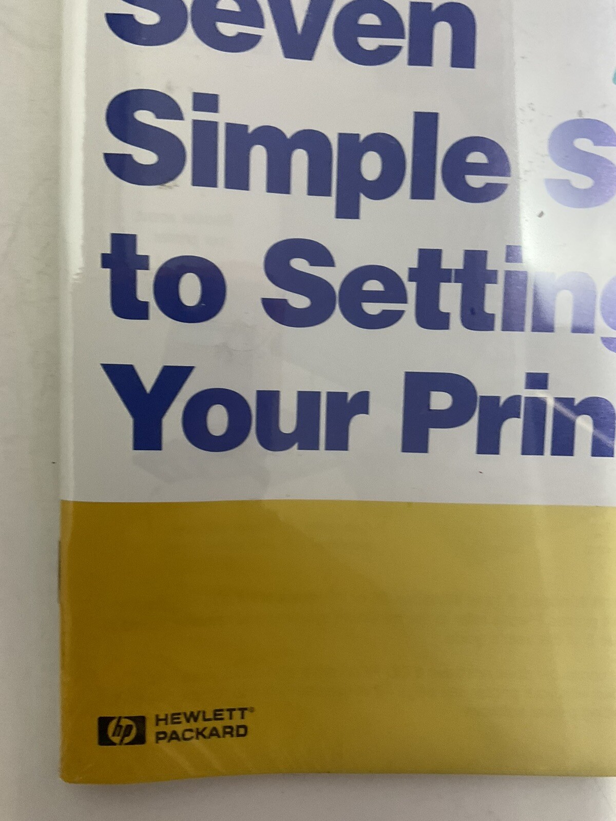 HP DeskJet 720C Series Printer Manual Sealed No Disk PreownedBookCom