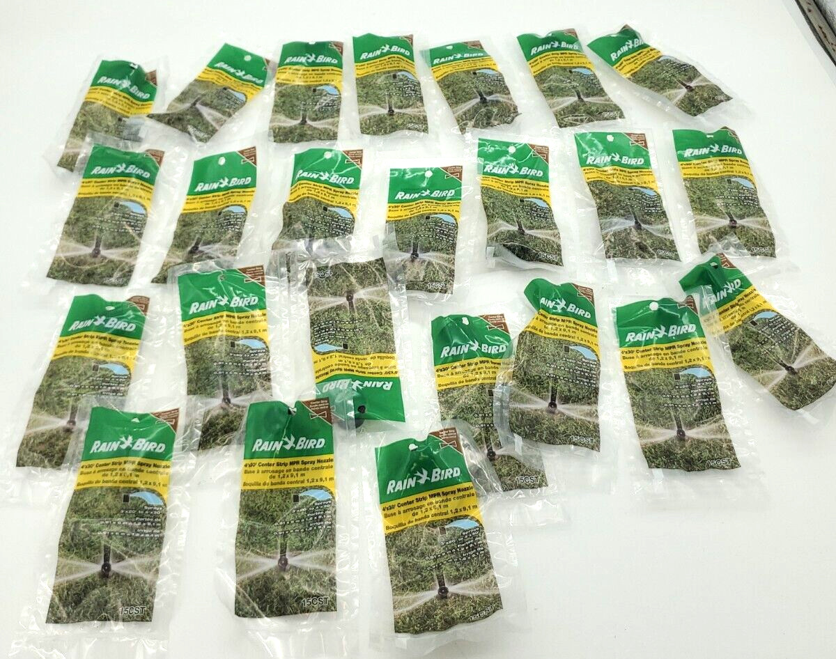 Rain Bird Plastic 15 Ft. Center Strip Spray Nozzle Lot Of (25) pc