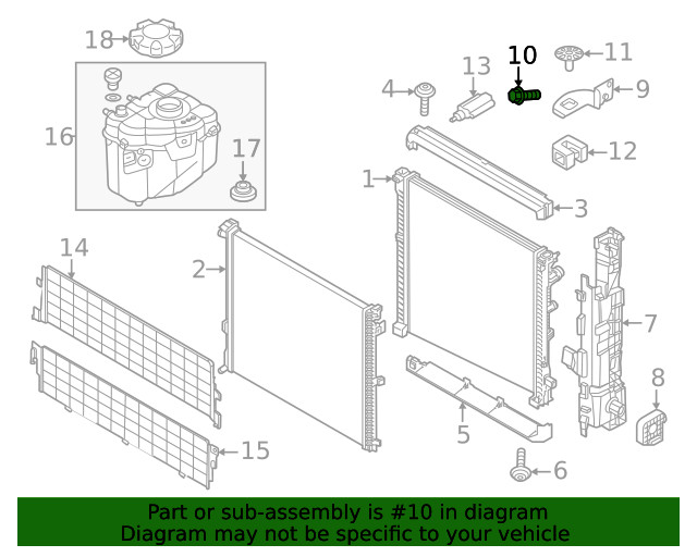 Genuine BMW Upper Shield Bolt 07-11-9-904-124
