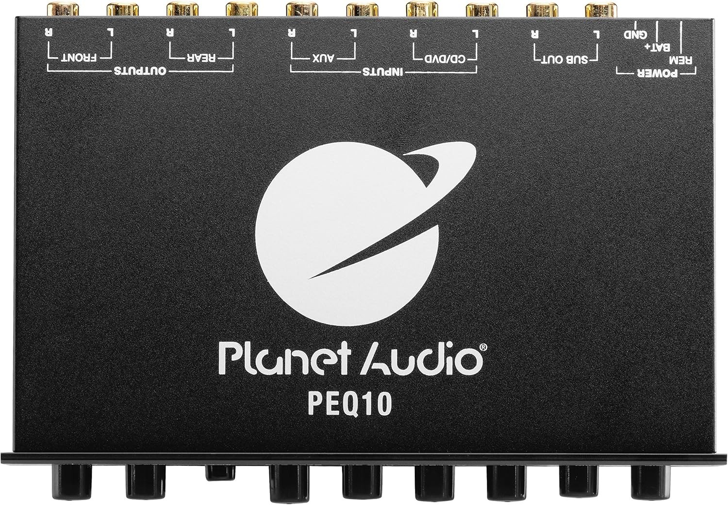 Car Audio Equalizer with 4 Fixed Bands & Adjustable Filters for Ultimate Sound