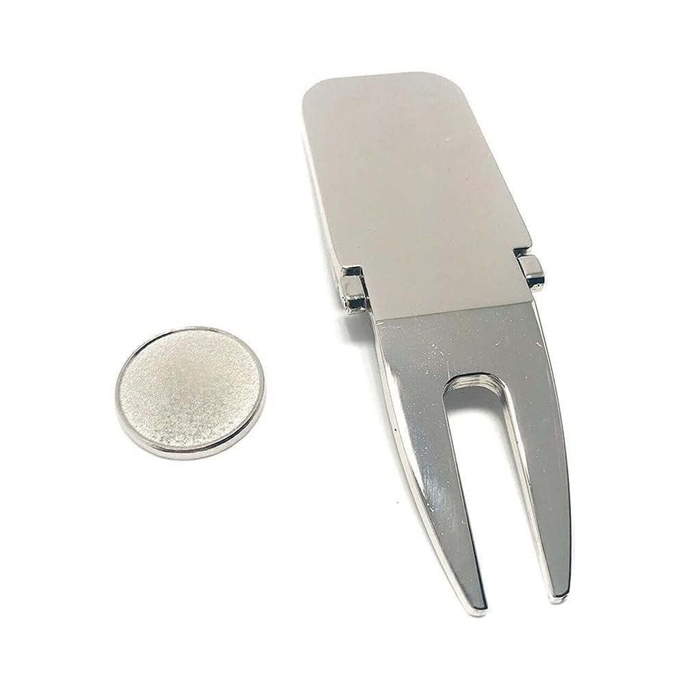 Divot Tool with Ball Marker Cigar Holder Gift for Him Accessory Tool