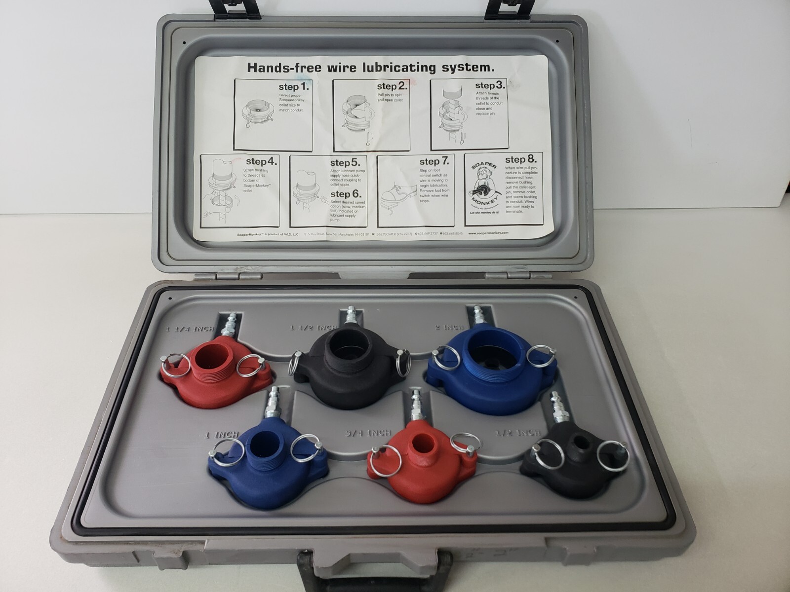 UNUSED -  Soaper Monkey 1/2"-2" Wire Cable Lubricating Kit