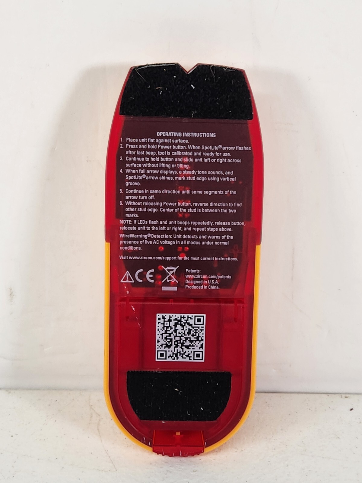 Zircon StudSensor HD35 Electronic Stud Finder Wall Scanner Tested Working OEM