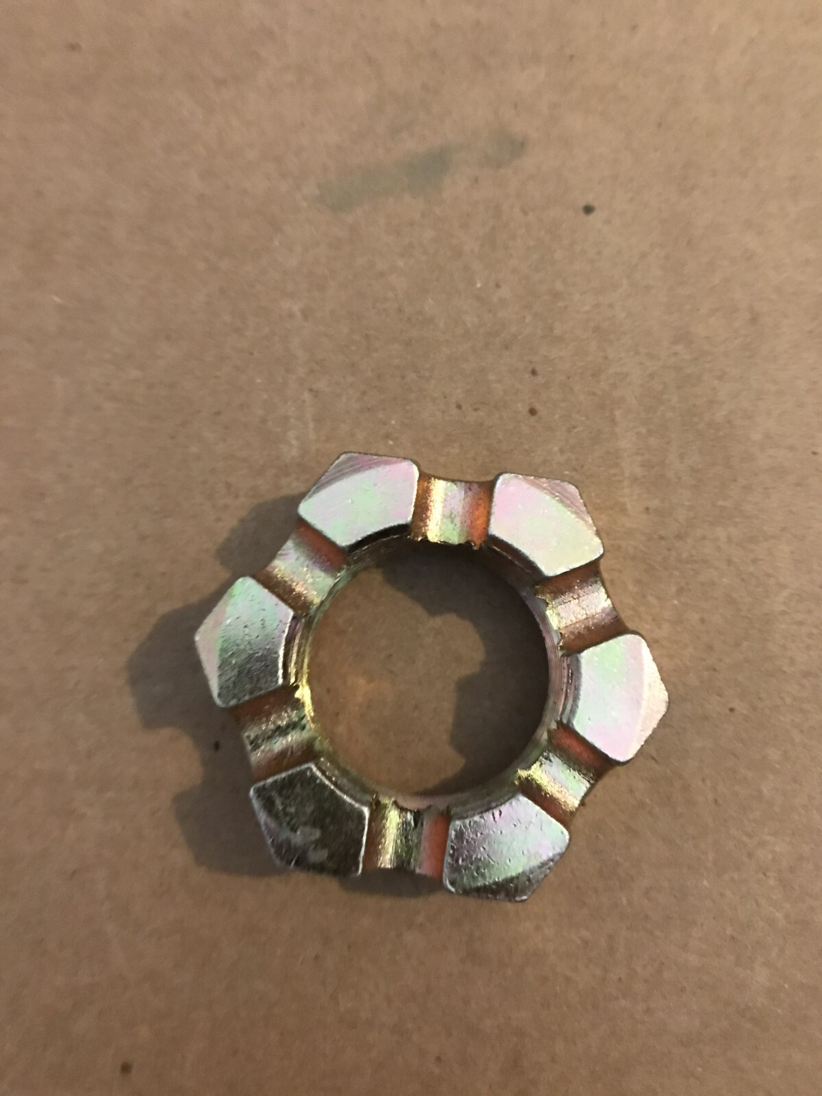 OEM GENIE TEREX 44780GT CASTLE NUT 1.125-18 UNEF NEW