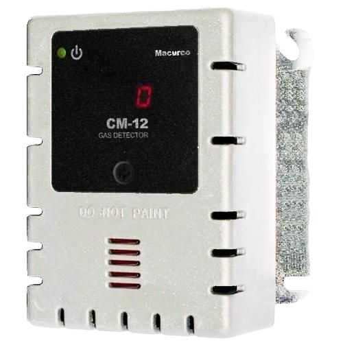 MACURCO CM-12 White - Housing-Carbon Monoxide CO Fixed Gas Detector/Controller