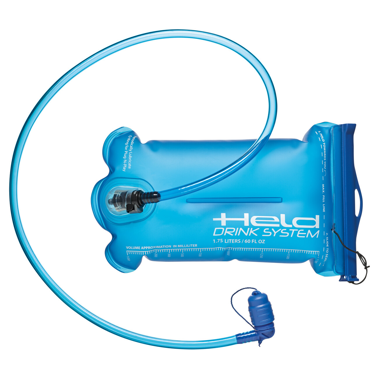 Held Drink Bag / Hydration Bladder Blue 1.75 Ltr