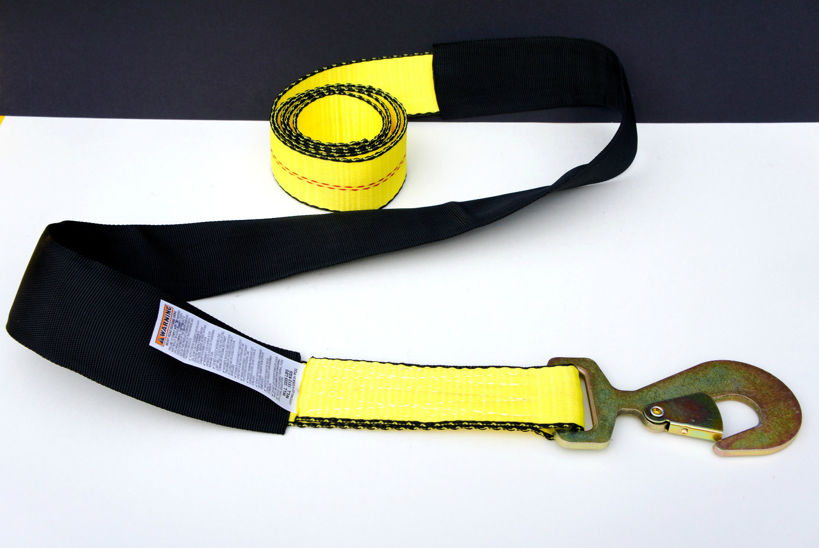 8 Wheel Lift Straps 2" Repo Cross Over Strap Tow Truck Car Trailer Tie Down