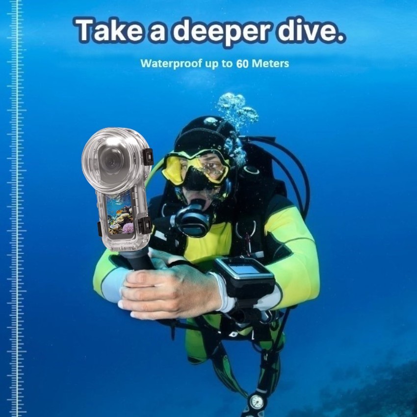Invisible Super Dive Case for Insta360 X4 Air