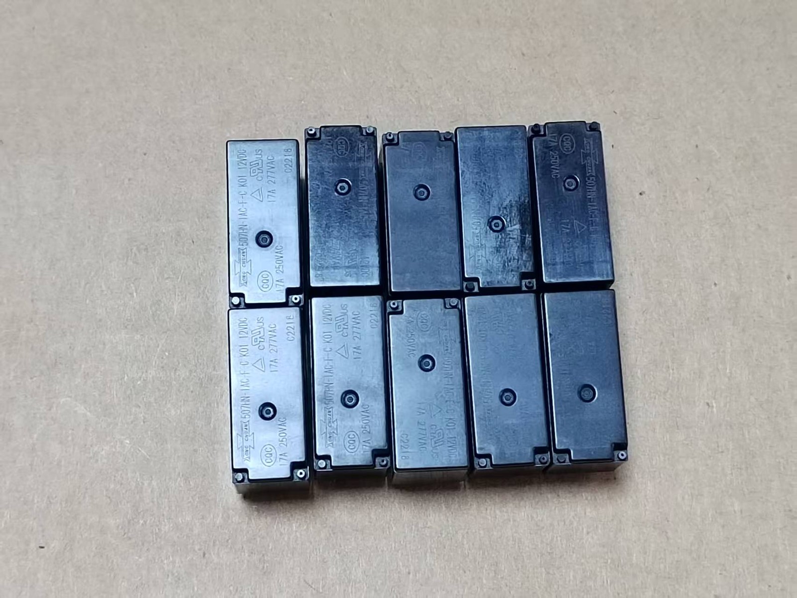 10pcs Power Relay 17A/277VAC 6 Pins 507HN-1AC-F-C 888HN-1AC-F-C 12VDC