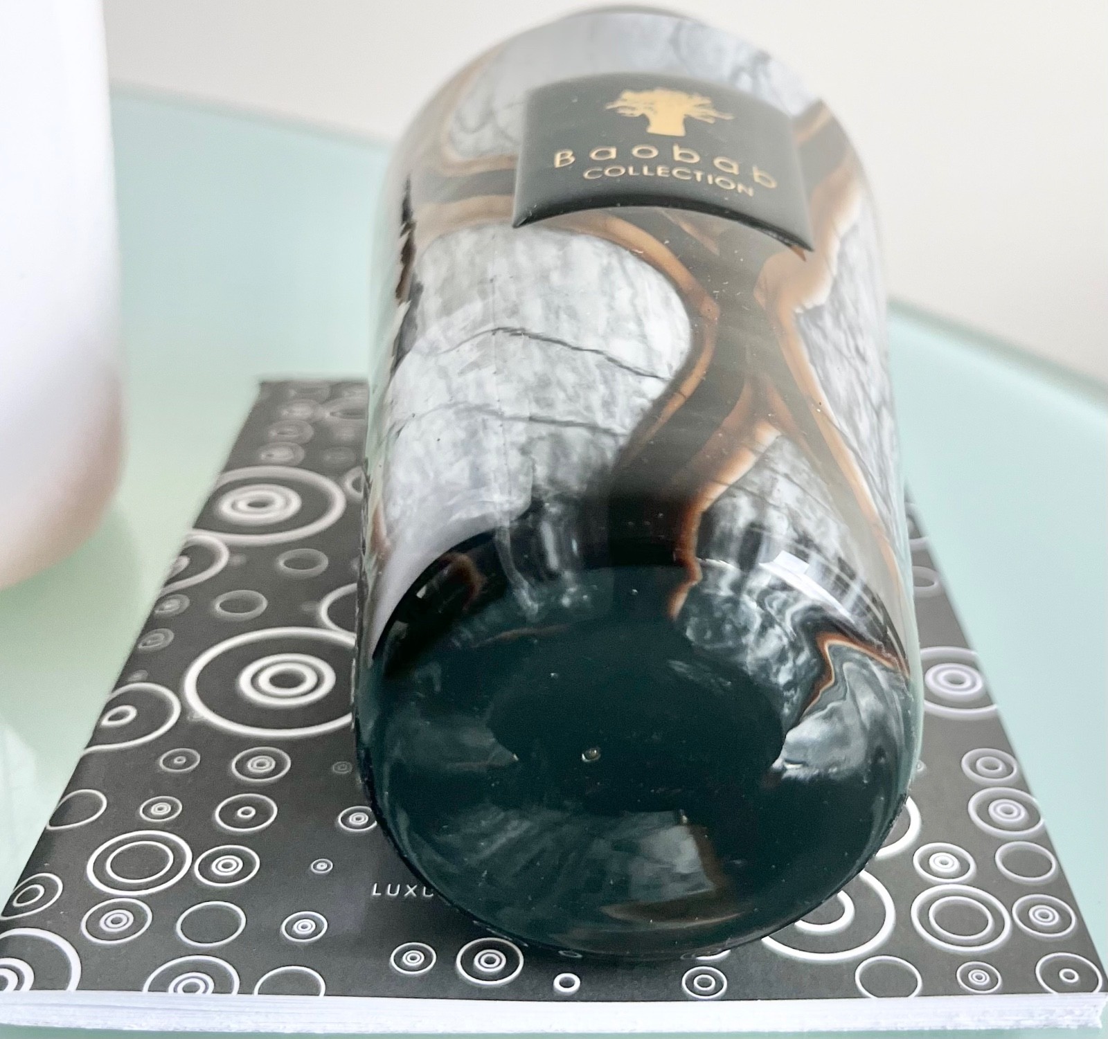 NIB BAOBAB MINI TOTEM StonesMarble UltraLuxeBelgian Perfume Diffuser16.9oz/500ml