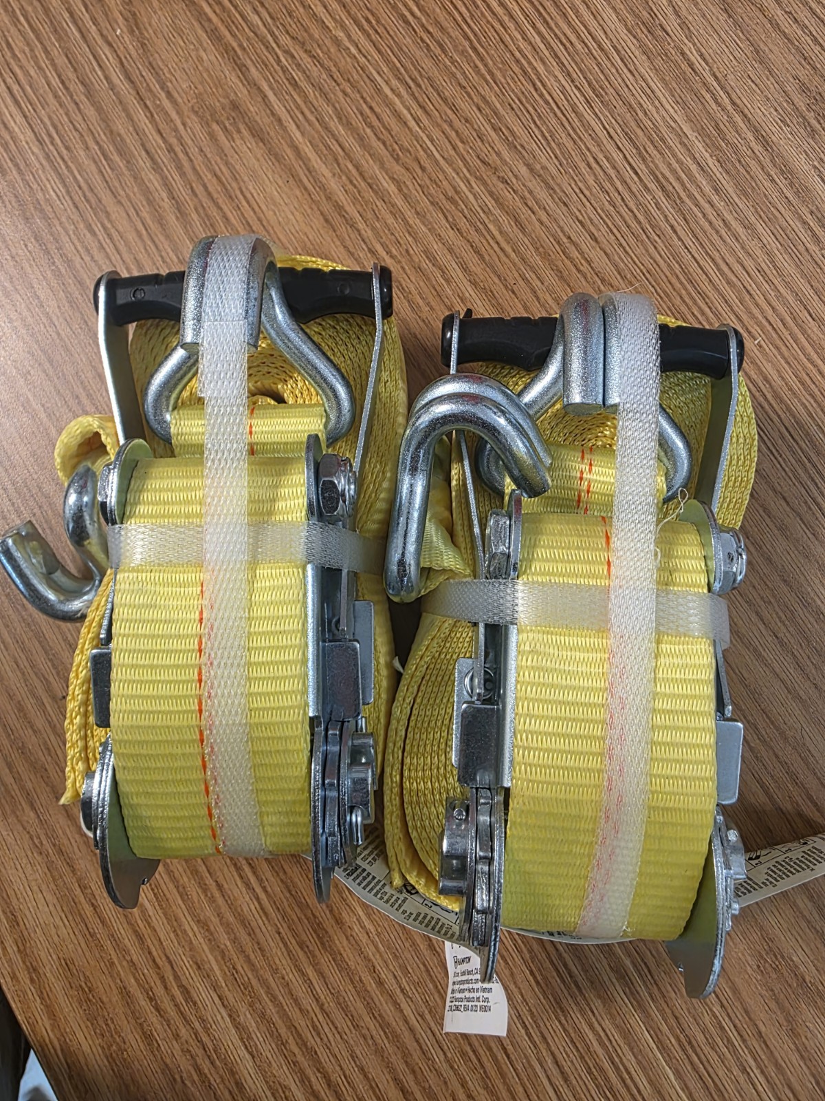 Cargo Zone Ratchet Tie-Down Strap 2" x 27' 3,333lbs Double J-Hooks