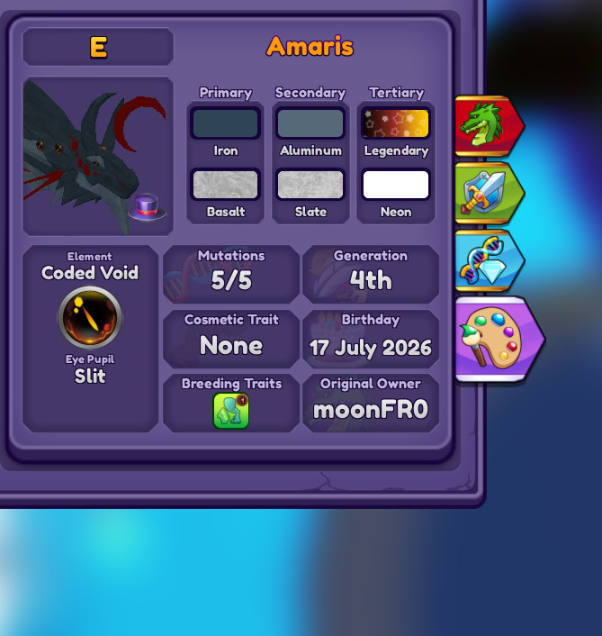 Dragon Adventures - Amaris Archogine Constello