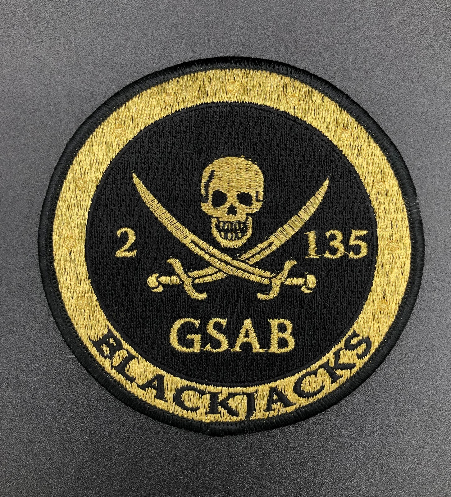2-135 GSAB Black Jacks Army Aviation Unit Patch OIF OEF