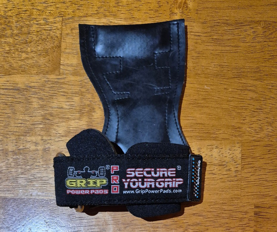 Grip Power Pads, Heavy Duty, Black,, sz M