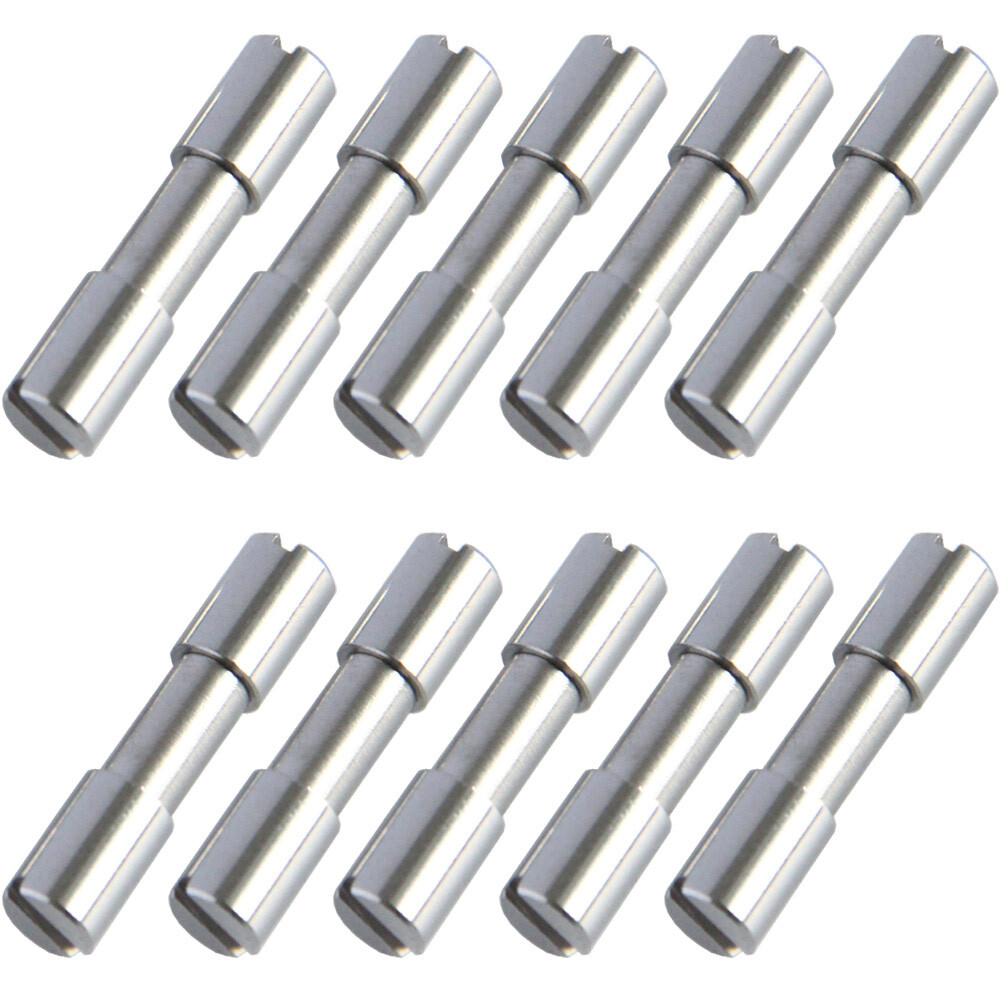 10X EDC Stainless Steel DIY Handle Knife Fasteners Corby Shaft Screws Rivits JJ