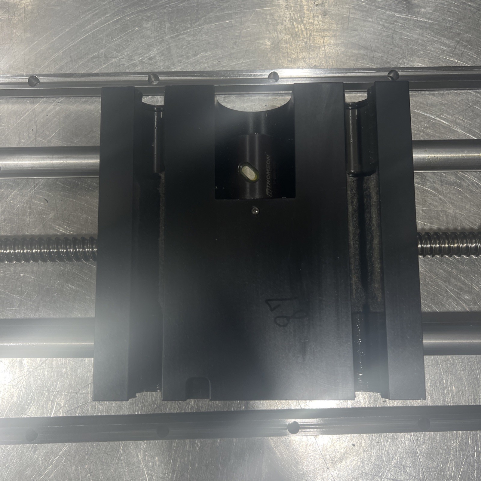 Intelitek Prolight Turning Center Linear Rail Axis Assembly. Used Surplus