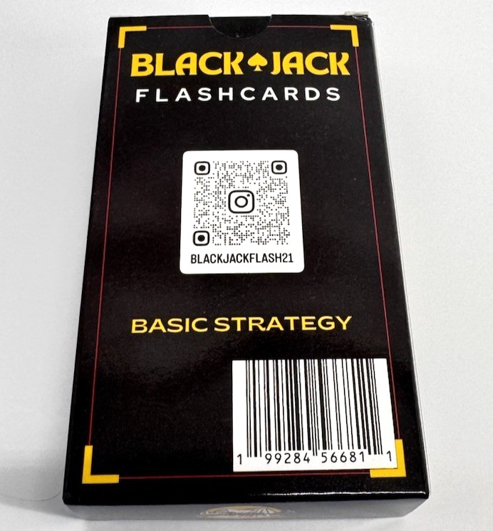 Blackjack Basic Strategy Flashcards – Beginner Casino Game Learning Cards NEW