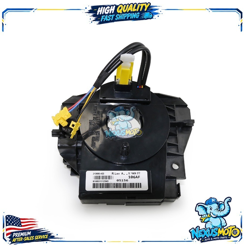 Clock Spring For Jeep Wrangler JK 2007-2018 With Angle Sensor Steering Wheel