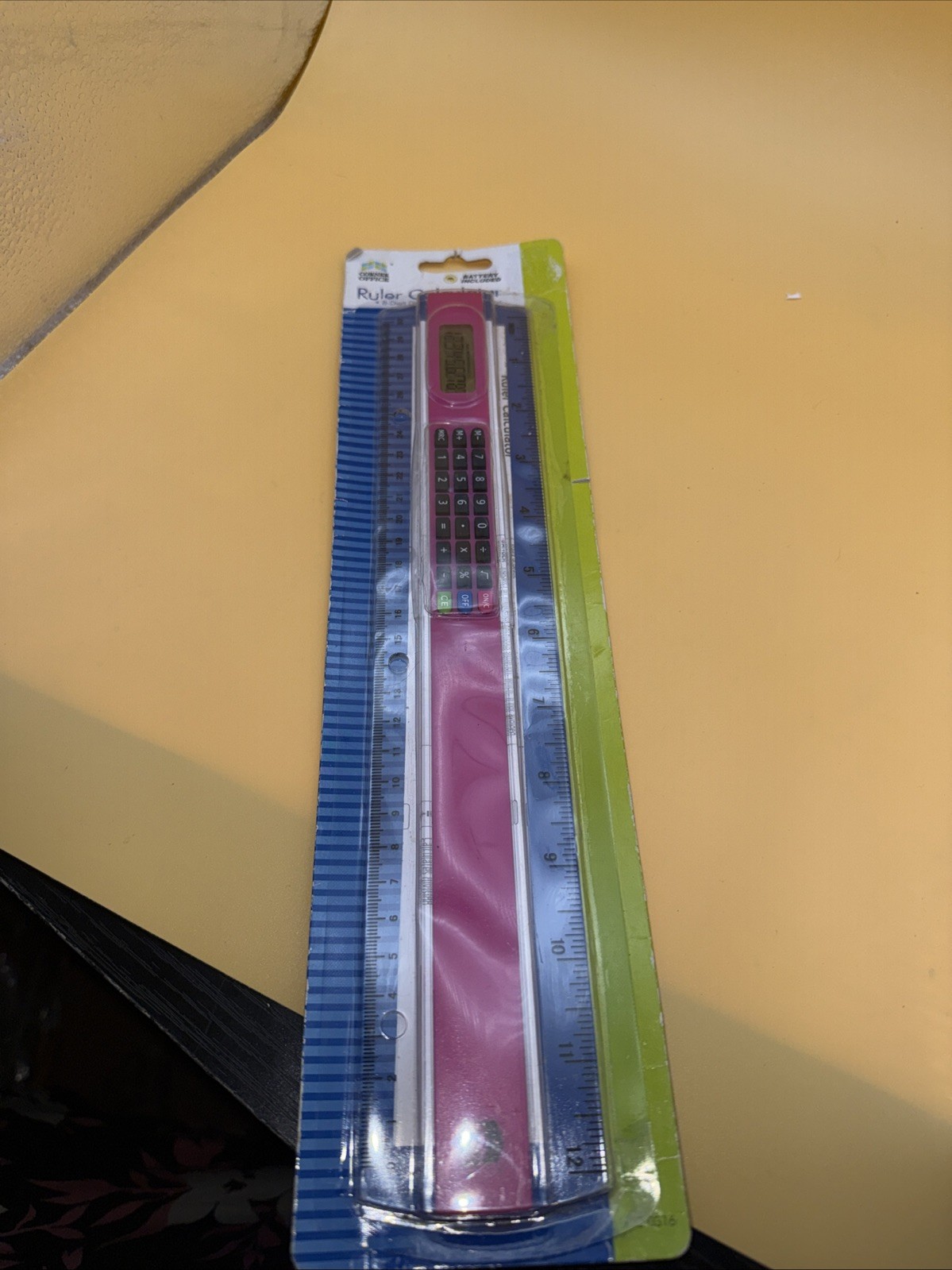 Anti Social Social Club 5507 Pink Ruler & Calculator ASSC
