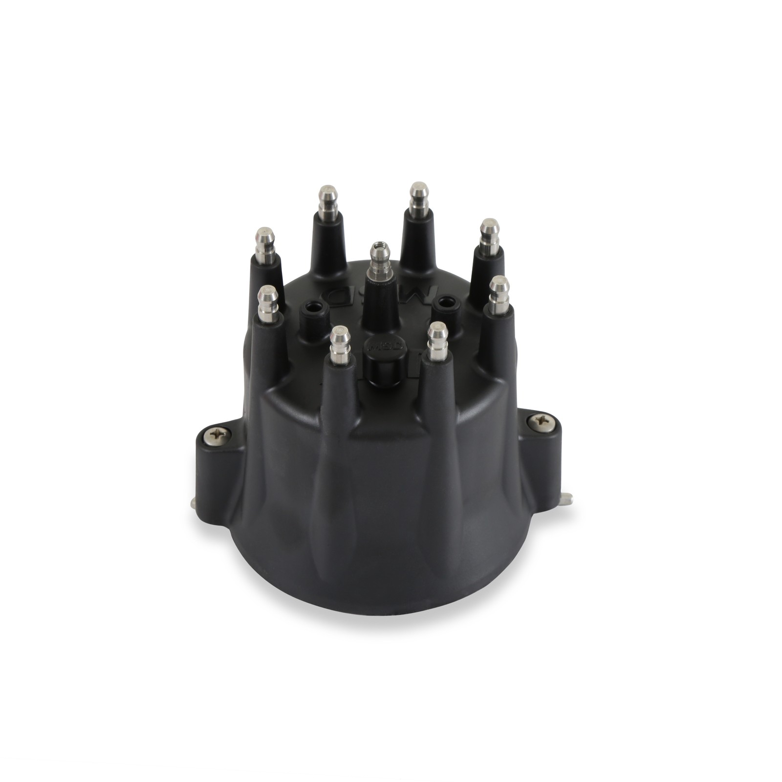 84333 MSD Distributor Cap - V8 - HEI Terminals - Black - Spark Plug Wire