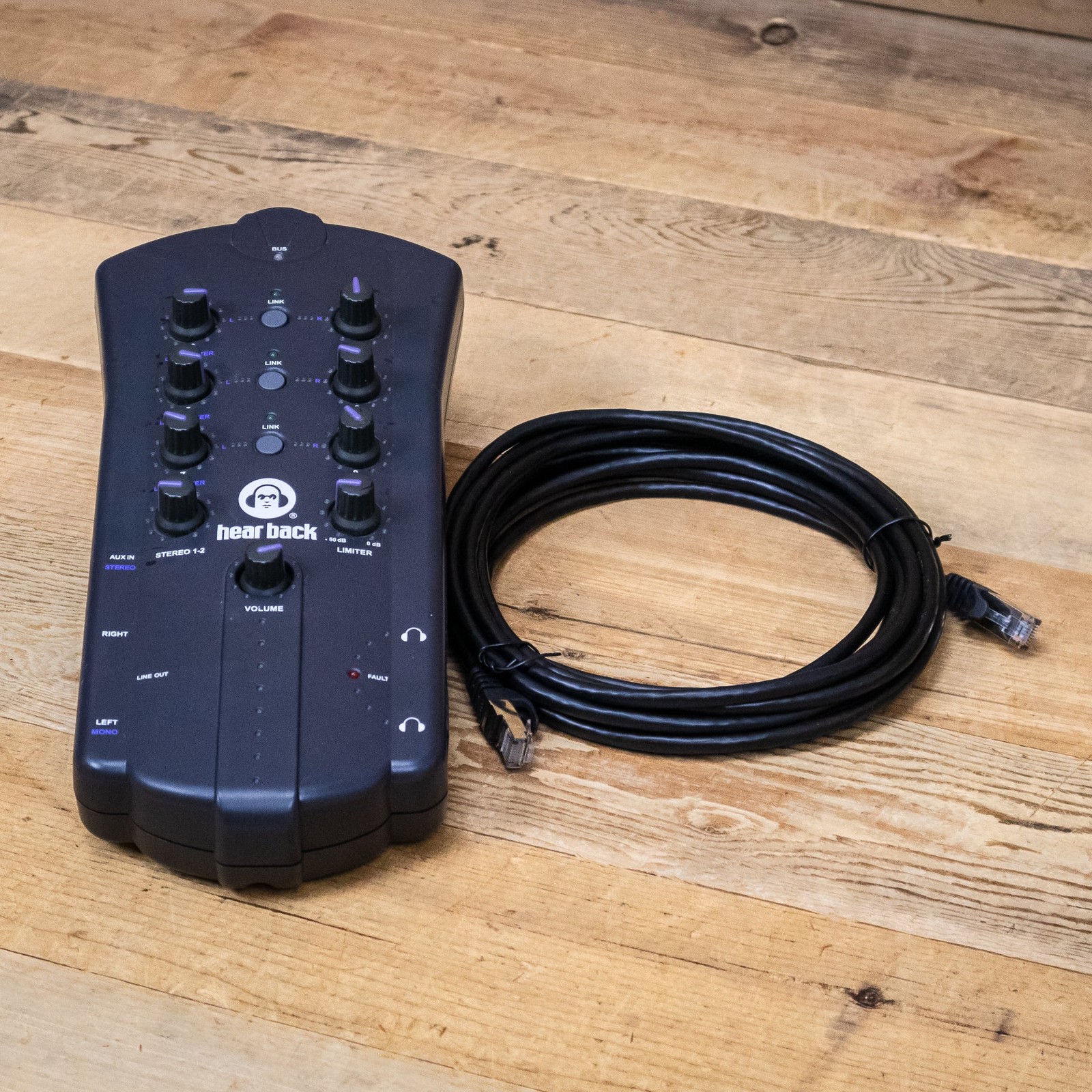 Hear Technologies Hearback Mixer w/Cable Personal Monitor Mix Hear Back U283825