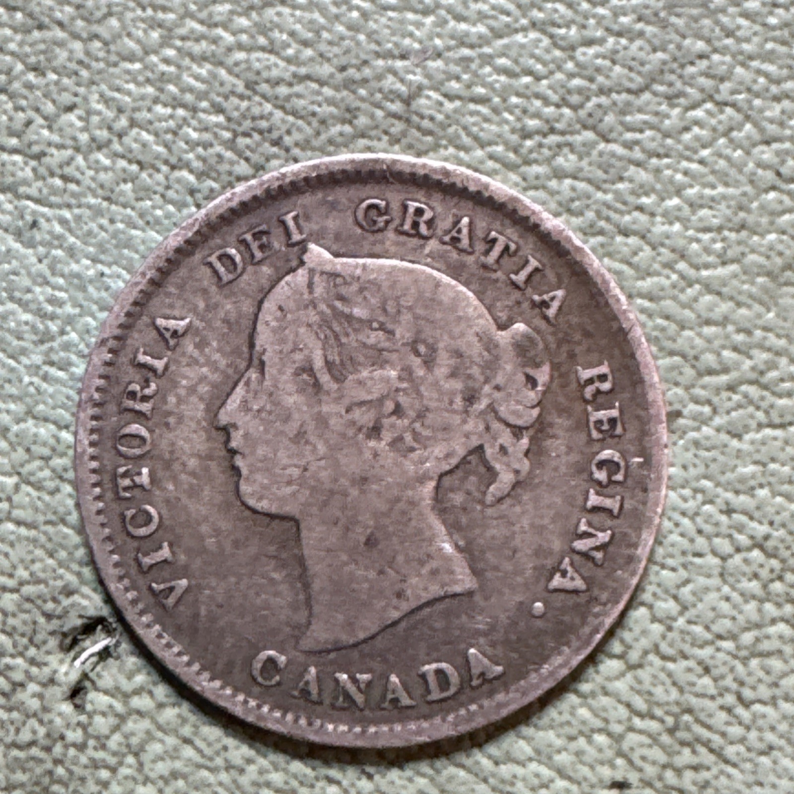 Canada 5 Cents 1893 Silver Coin KM#2