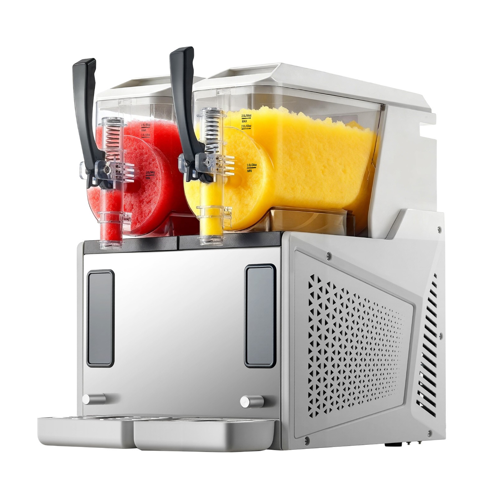 Uimoso 3Lx2 Tanks Slushy Machine Frozen Drink Margarita Beverage Slush Ice Maker