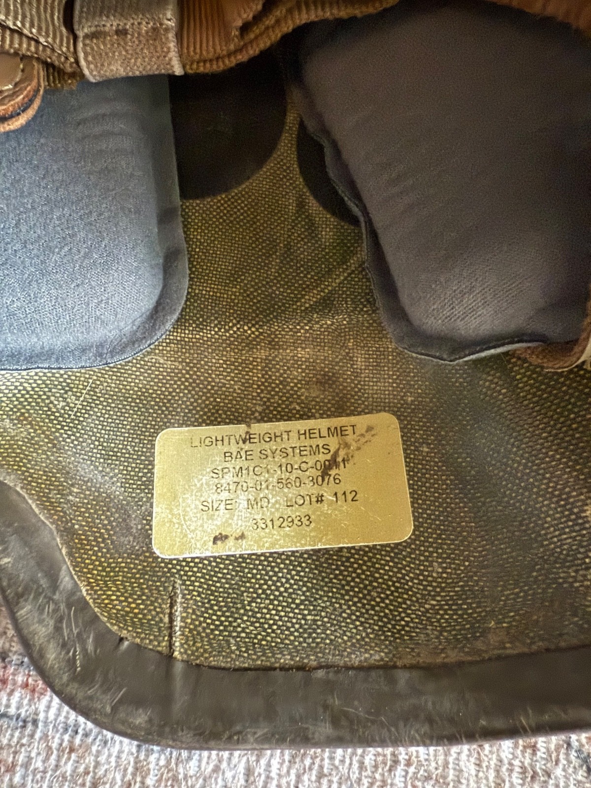 PASGT Helmet surplus usgi medium