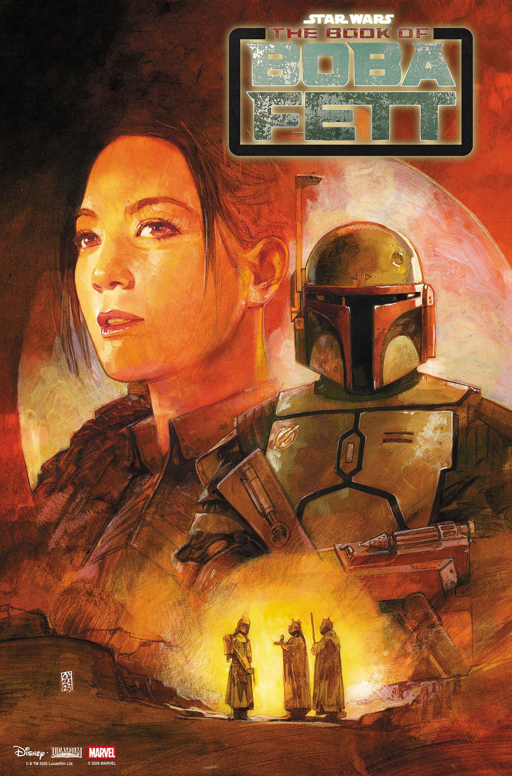 Star Wars: The Book Of Boba Fett #1 CVR A Cover Variant Pre Order 9/9/26 Marvel