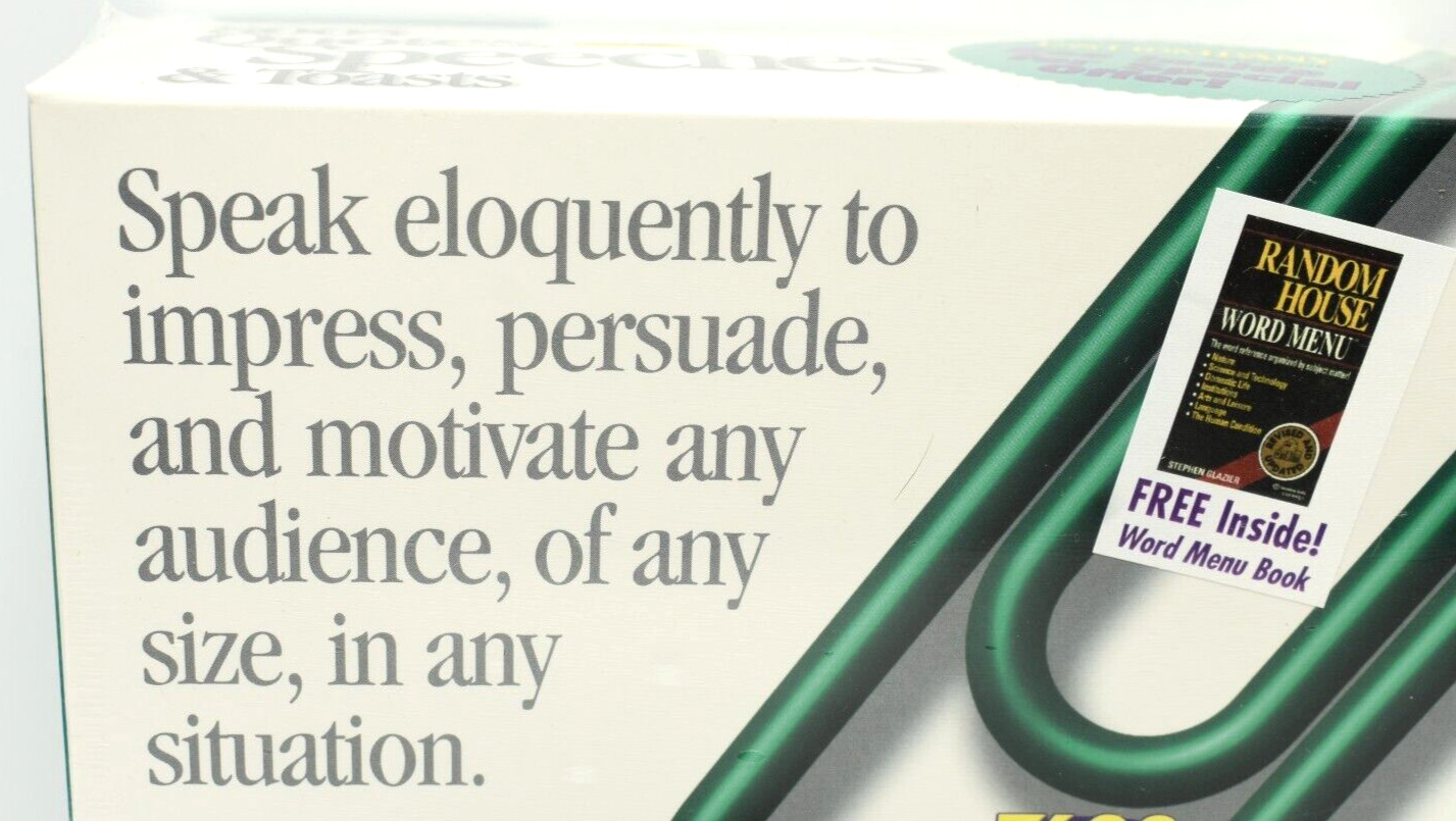 8005 Quotes, Speeches & Toasts Model Office PC, Mac, Windows, 1997 CD-ROM