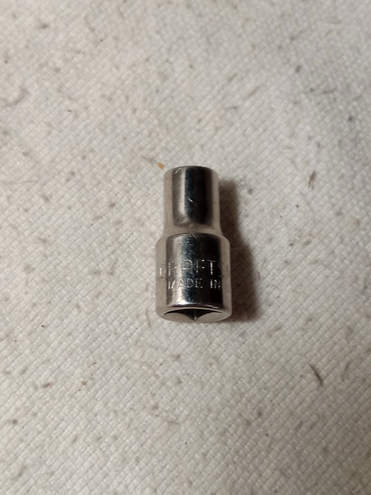 Craftsman 1/4" Drive 7/32" 6 Point Shallow Socket G 43492 USA