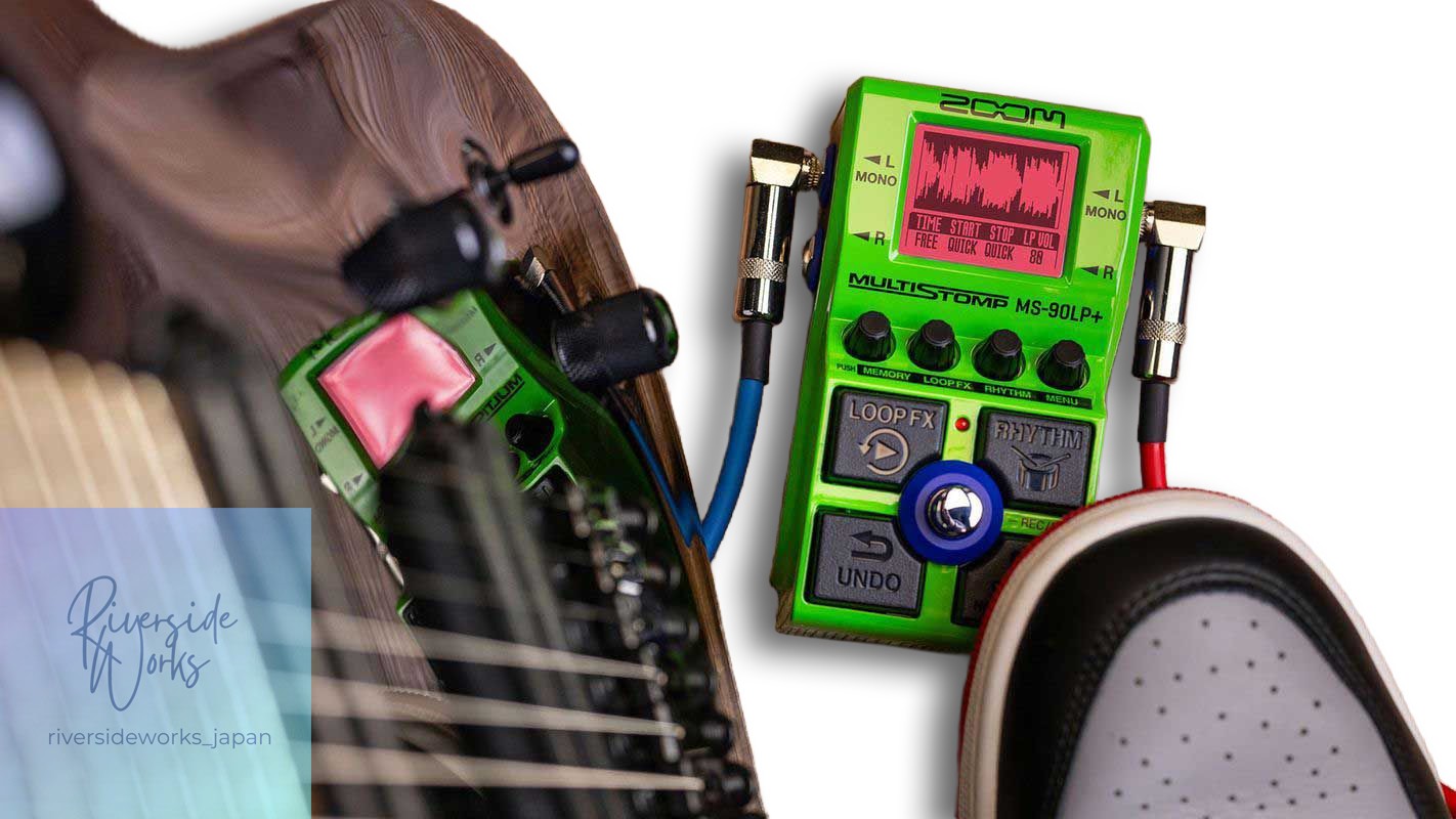 New ZOOM MS-90LP+ Professional Looper Stomp Size
