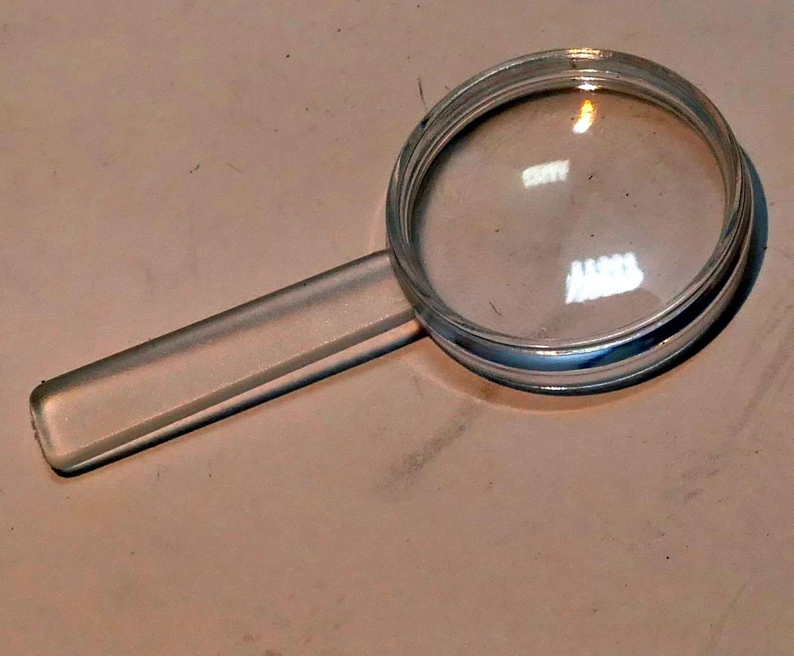 Magnifying loup 4X for MICROSCOPE  small 5cm long 2.8cm OD