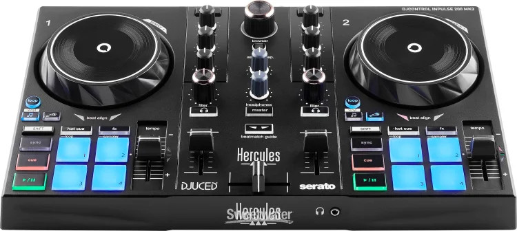 Hercules DJ DJControl Inpulse 200 mk3 2-channel DJ Controller
