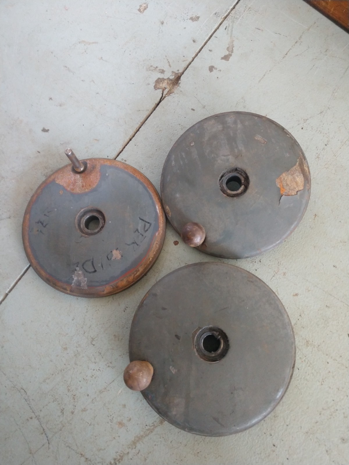 Lot of 3 KO Lee Tool And Cutter Grinder  Handwheel