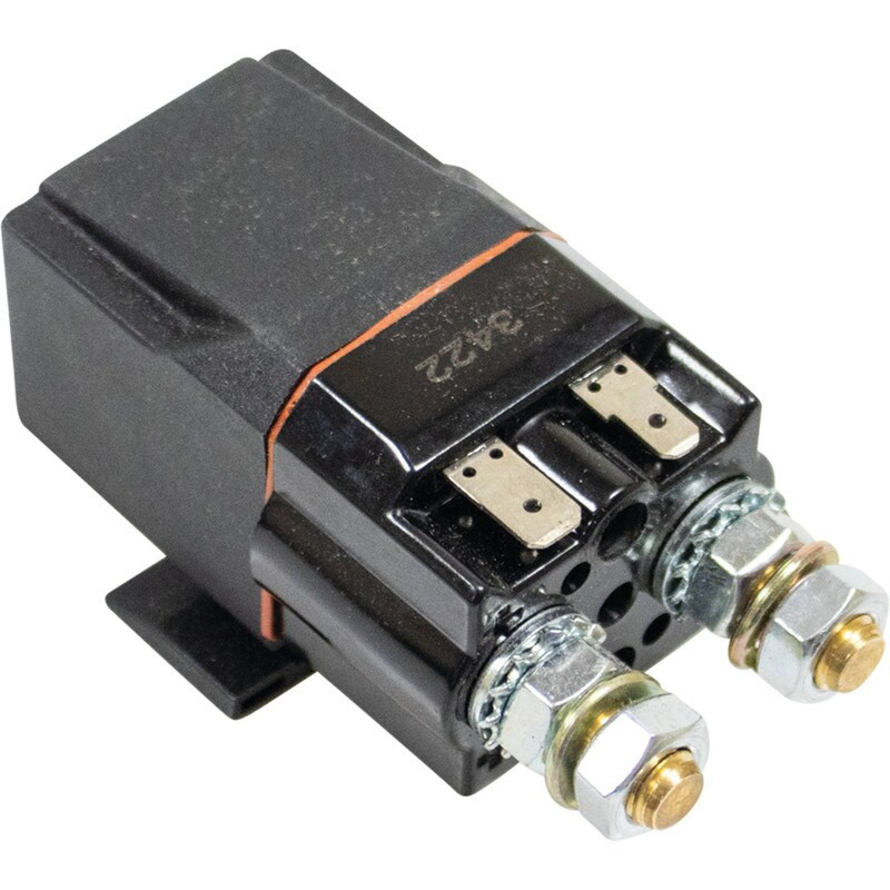 Power Relay Solenoid for Club Car 48V with Mounting Bracket & Terminals