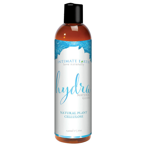Intimate Earth Hydra Natural Glide 8oz - Water-Based Personal Lubricant