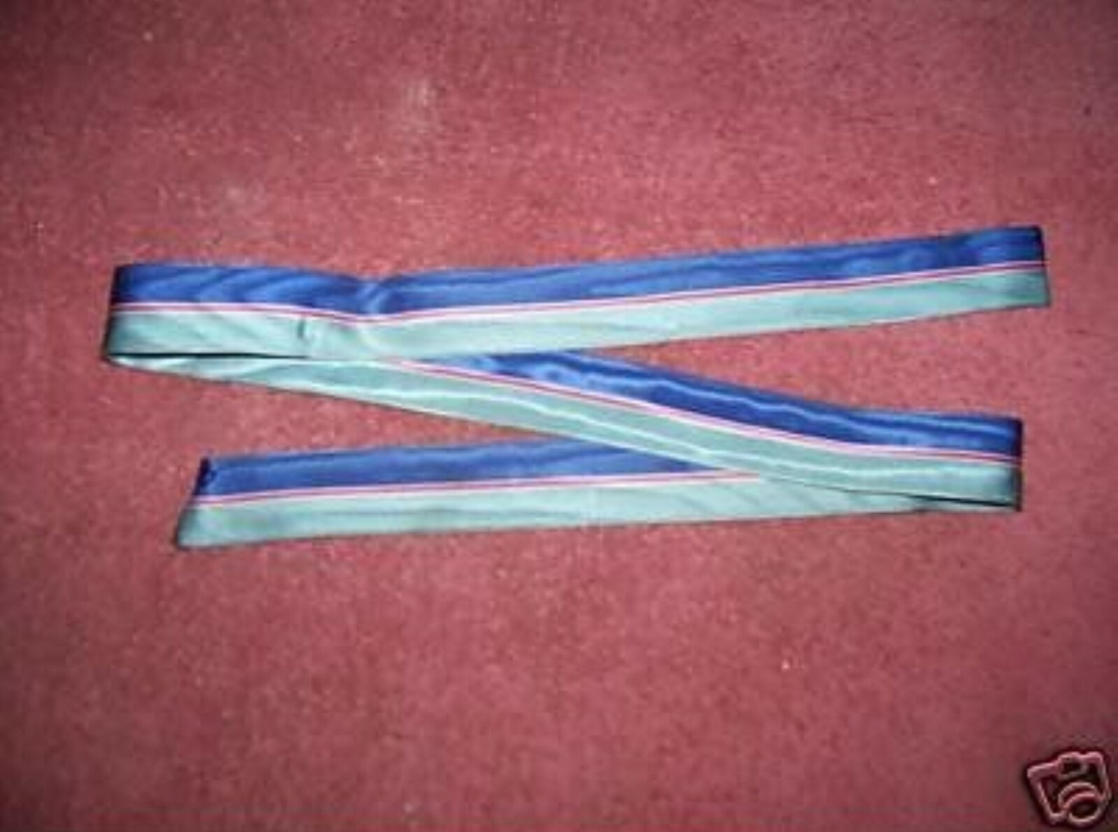 3 FEET ORIG.  WW II MERCHANT MARINE COMBAT BAR RIBBON UNISSUED