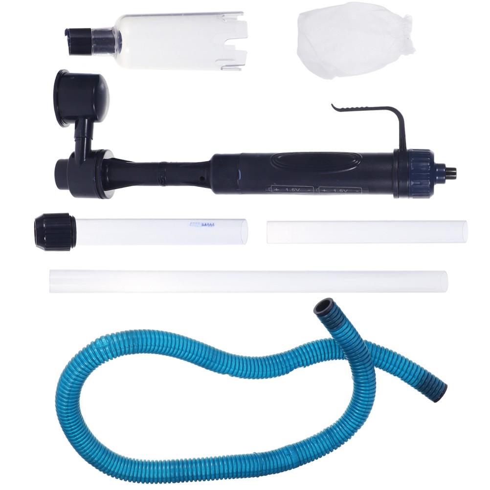 Assorted Color Electric Fish Tank Cleaner Durable Aquarium Gravel Vacuum