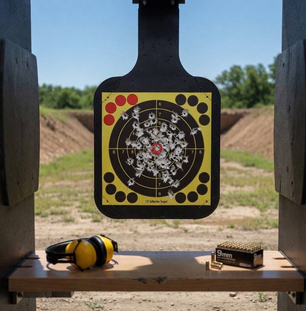 10 CT - Reactive Splatter Shooting/Range Targets Burst - 12'' x 12''