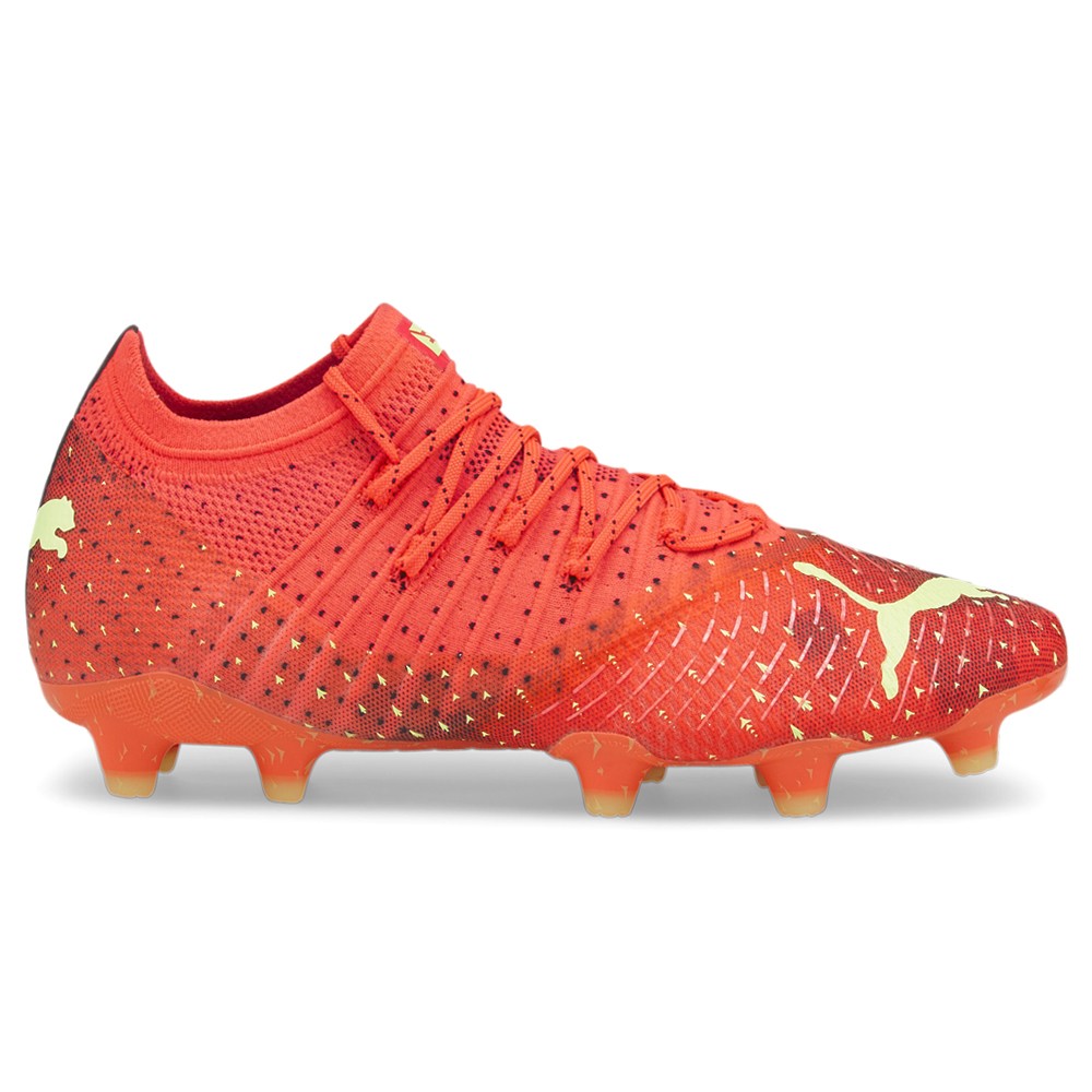 PUMA Future 1.4 Firm GroundArtificial Ground Soccer Cleats Womens Orange Sneaker